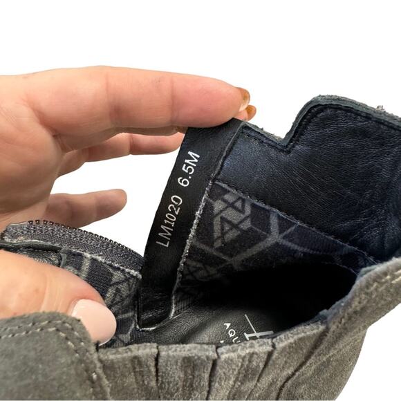 Aquatalia Womens Carmie Bootie Ankle Suede Leather - Picture 11 of 11